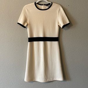 Brooks Brothers XS Cream Sweater Dress